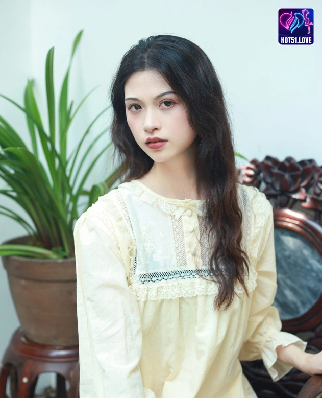 Nie E Star: Bintang Live Streaming Hot51 dari Tiongkok Beautiful Girl 4 - Hot51 Nie E-Hot51